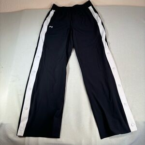 Under Armour Women's Icon Crinkle Tear-Away Pants Size Small Wide Leg